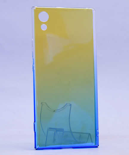Sony Xperia XA1 Kılıf Zore Renkli Transparan Kapak - 5