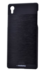 Sony Xperia Z5 Kılıf Zore Metal Motomo Kapak - 1