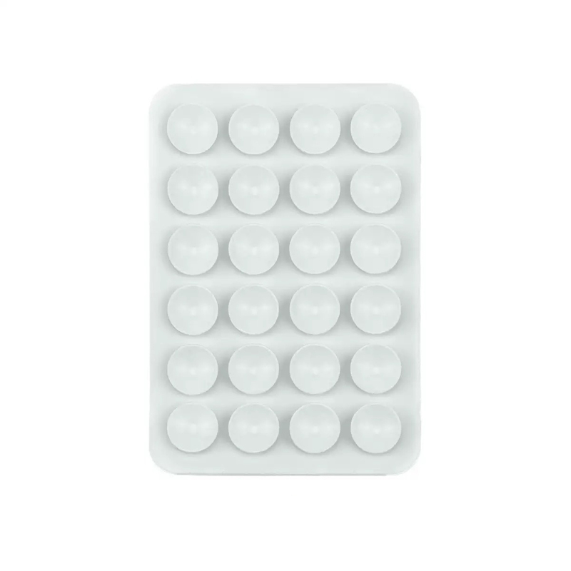 Square Kiss Design Single-Sided Silicone Holder 5.50cm x 8cm - 17