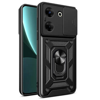 Tecno Camon 20 Pro 5G Case Magnetic Stand Camera Protector Zore Sliding Vega Cover - 2