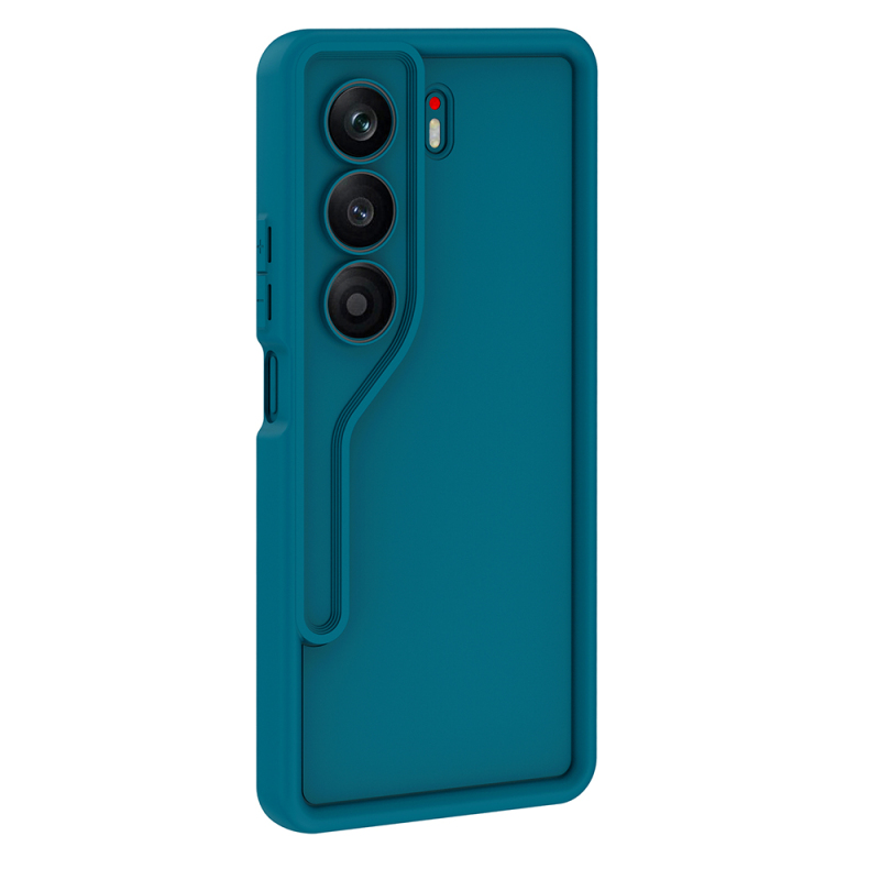 Tecno Camon 40 4G Case Camera Protection Zore Pineapple Design Cover - 7