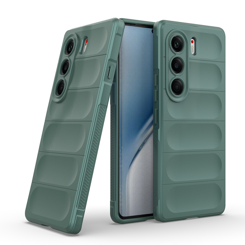Tecno Camon 40 Pro Case Flexible TPU Hollow Back Surface Design Zore Etnik Silicone Cover - 24