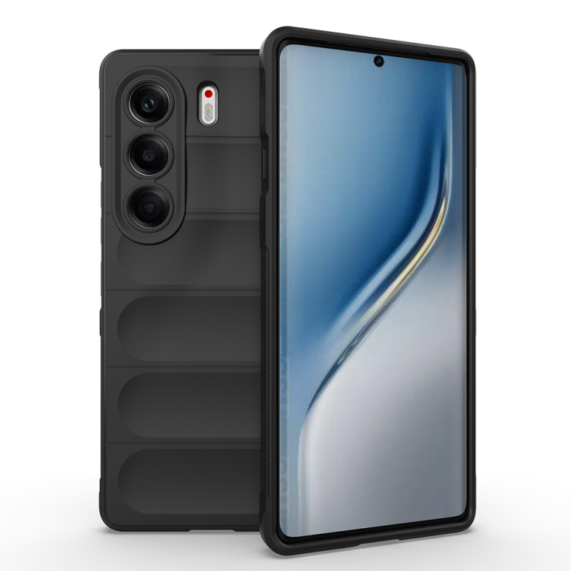 Tecno Camon 40 Pro Case Flexible TPU Hollow Back Surface Design Zore Etnik Silicone Cover - 5