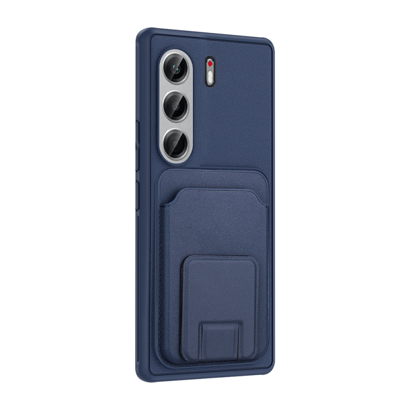 Tecno Camon 40 Pro Case with Card Holder TPU Zore Bikart Cover - 4