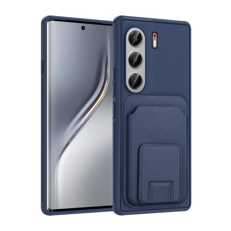Tecno Camon 40 Pro Case with Card Holder TPU Zore Bikart Cover - 1