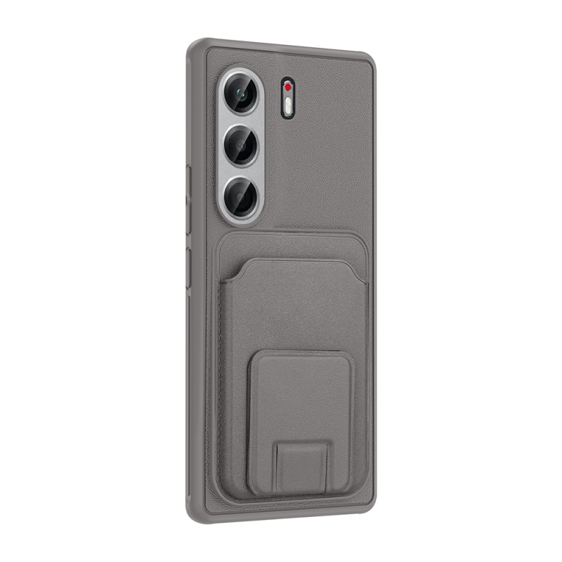 Tecno Camon 40 Pro Case with Card Holder TPU Zore Bikart Cover - 7