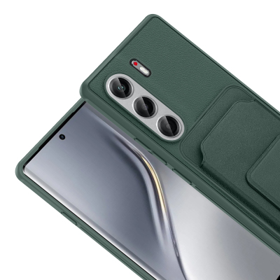 Tecno Camon 40 Pro Case with Card Holder TPU Zore Bikart Cover - 9