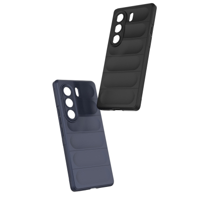 Tecno Camon 40 Pro Kılıf Esnek TPU Oyuklu Arka Yüzey Tasarımlı Zore Etnik Silikon Kapak - 19