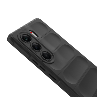 Tecno Camon 40 Pro Kılıf Esnek TPU Oyuklu Arka Yüzey Tasarımlı Zore Etnik Silikon Kapak - 10