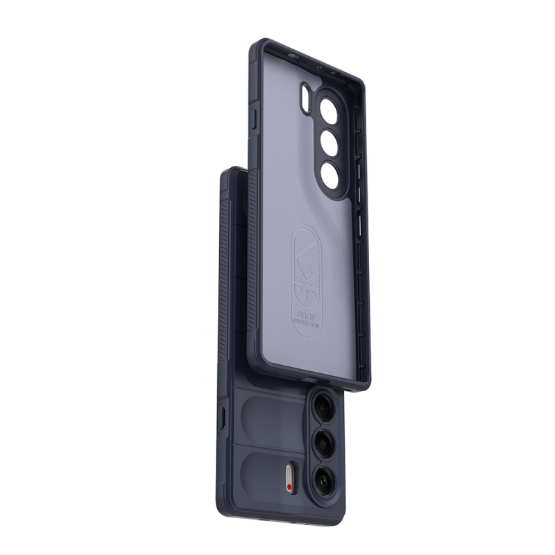 Tecno Camon 40 Pro Kılıf Esnek TPU Oyuklu Arka Yüzey Tasarımlı Zore Etnik Silikon Kapak - 18