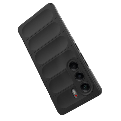 Tecno Camon 40 Pro Kılıf Esnek TPU Oyuklu Arka Yüzey Tasarımlı Zore Etnik Silikon Kapak - 13
