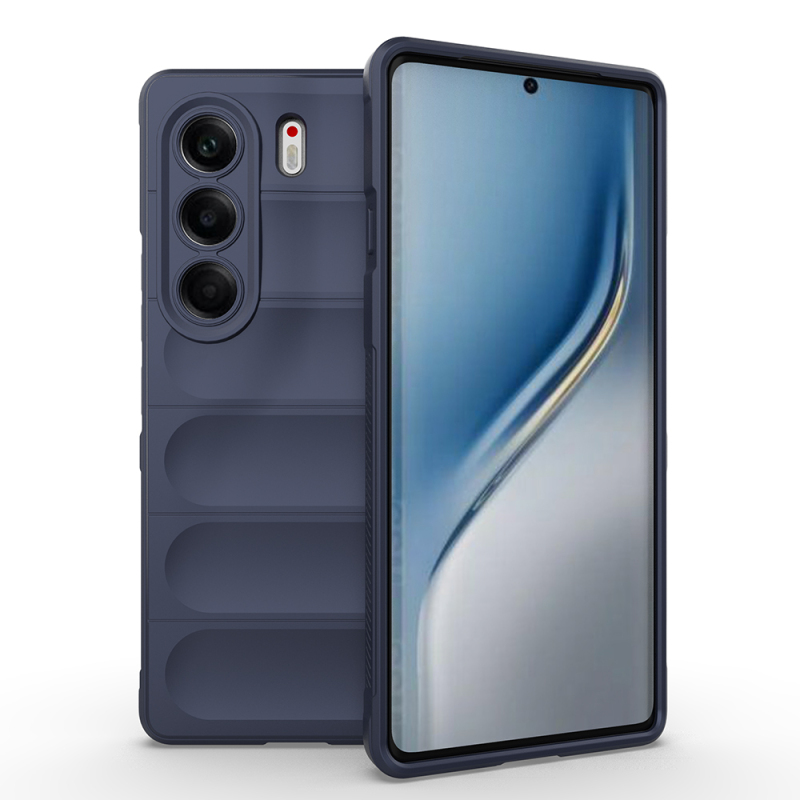 Tecno Camon 40 Pro Kılıf Esnek TPU Oyuklu Arka Yüzey Tasarımlı Zore Etnik Silikon Kapak - 3