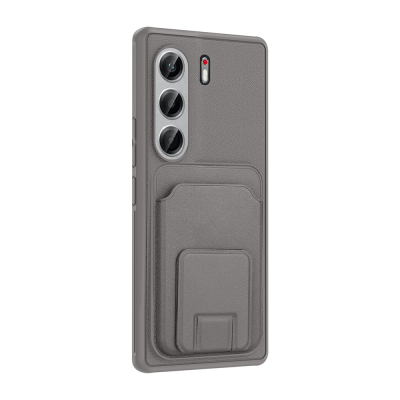 Tecno Camon 40 Pro Kılıf Kartlıklı TPU Zore Bikart Kapak - 7