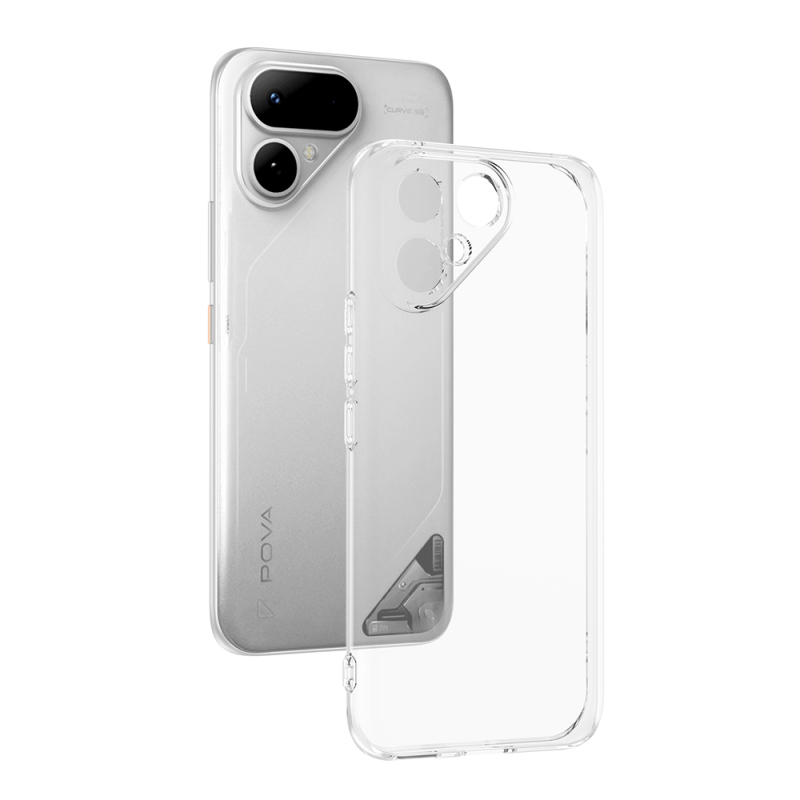 Tecno Pova Curve 2 Kılıf Zore Süper Silikon Kapak - 1