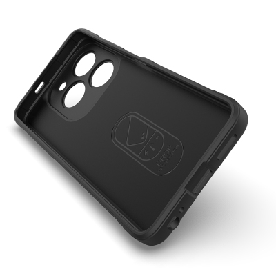 Tecno Spark 20 Kılıf Esnek TPU Oyuklu Arka Yüzey Tasarımlı Zore Etnik Silikon Kapak - 19