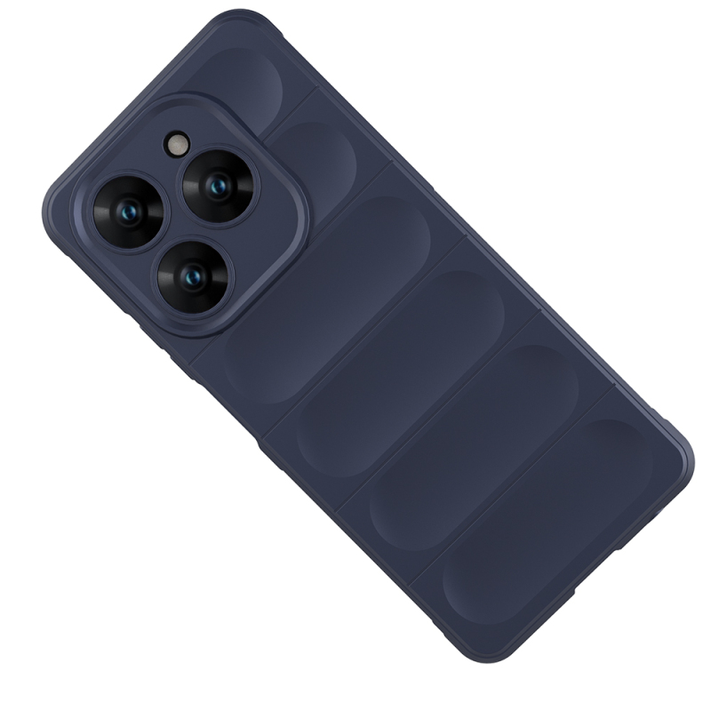 Tecno Spark 20 Pro 4G Case Flexible TPU Hollow Back Surface Design Zore Etnik Silicone Cover - 7