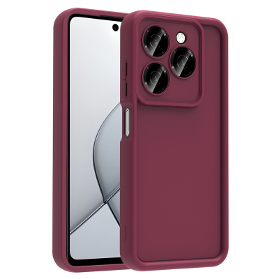 Tecno Spark 20C Case Camera Protection Zore Ananas Cover - 3