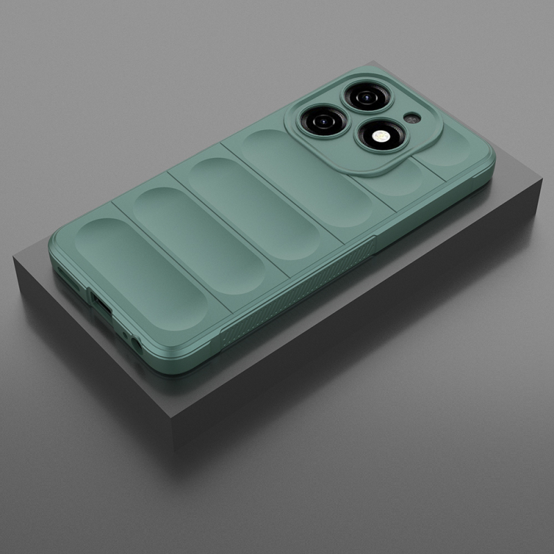 Tecno Spark 20C Case Flexible TPU Hollow Back Design Zore Etnik Silicone Cover - 32