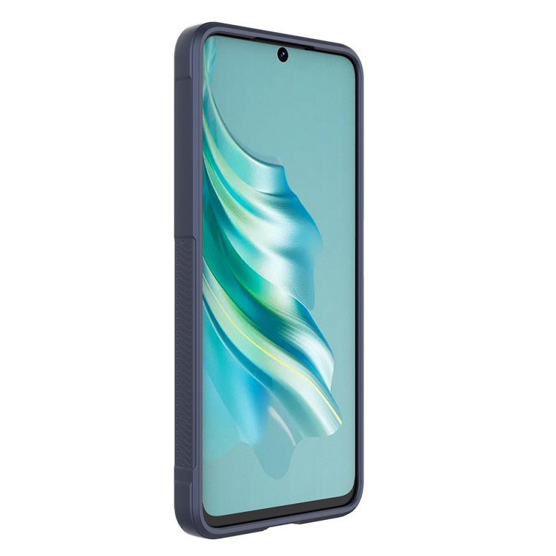 Tecno Spark 20C Kılıf Esnek TPU Oyuklu Arka Yüzey Tasarımlı Zore Etnik Silikon Kapak - 16