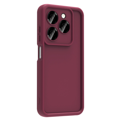 Tecno Spark 20C Kılıf Kamera Korumalı Zore Ananas Kapak - 8