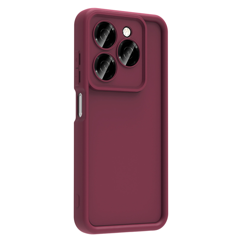 Tecno Spark 20C Kılıf Kamera Korumalı Zore Ananas Kapak - 8