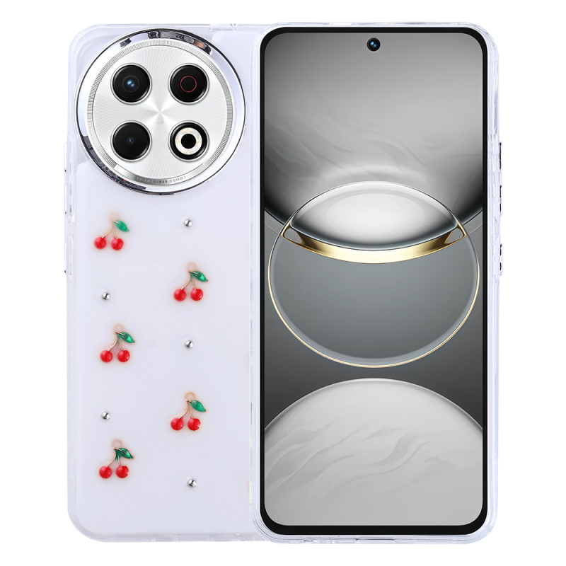 Tecno Spark 30 Pro 5G Kılıf Airbag Tasarımlı Simli Şeffaf Zore Kutup Kapak - 3