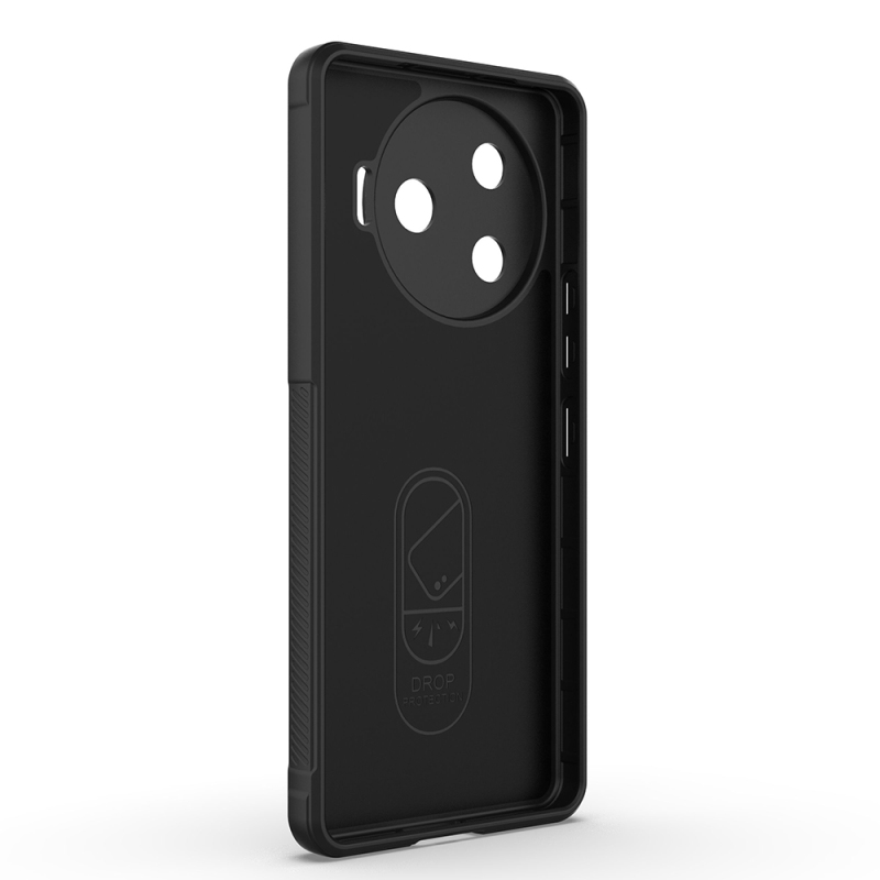 Tecno Spark 30 Pro Kılıf Esnek TPU Oyuklu Arka Yüzey Tasarımlı Zore Etnik Silikon Kapak - 23