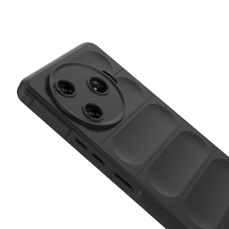 Tecno Spark 30 Pro Kılıf Esnek TPU Oyuklu Arka Yüzey Tasarımlı Zore Etnik Silikon Kapak - 24