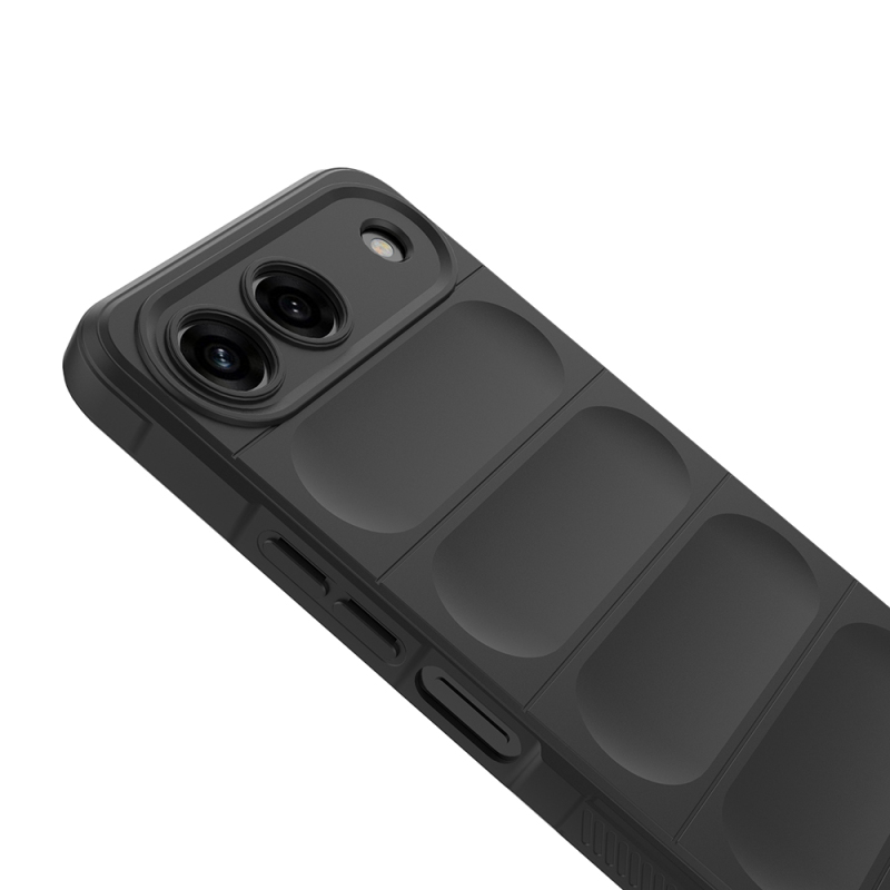 Tecno Spark 40 5G Case Flexible TPU Hollow Back Design Zore Ethnic Silicone Cover - 8