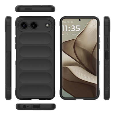 Tecno Spark 40 5G Case Flexible TPU Hollow Back Design Zore Ethnic Silicone Cover - 12