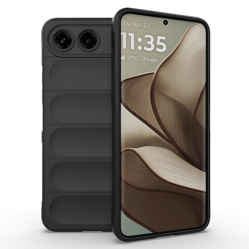 Tecno Spark 40 5G Case Flexible TPU Hollow Back Design Zore Ethnic Silicone Cover - 1