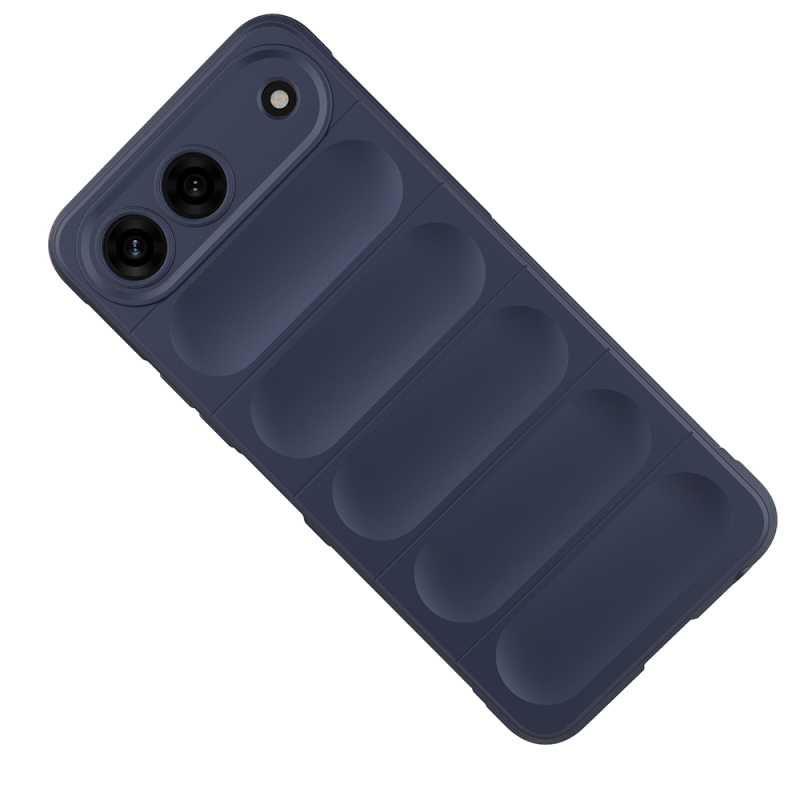 Tecno Spark 40 5G Case Flexible TPU Hollow Back Design Zore Ethnic Silicone Cover - 14