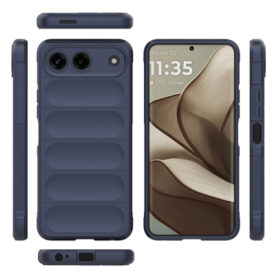 Tecno Spark 40 5G Case Flexible TPU Hollow Back Design Zore Ethnic Silicone Cover - 17