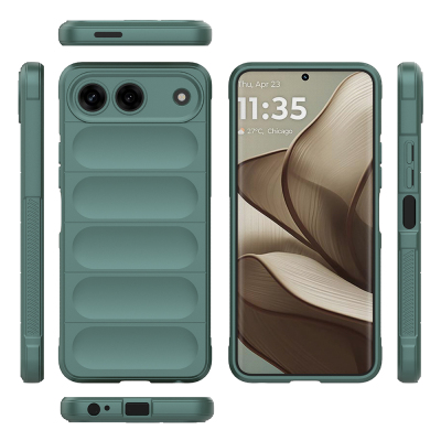 Tecno Spark 40 5G Case Flexible TPU Hollow Back Design Zore Ethnic Silicone Cover - 21