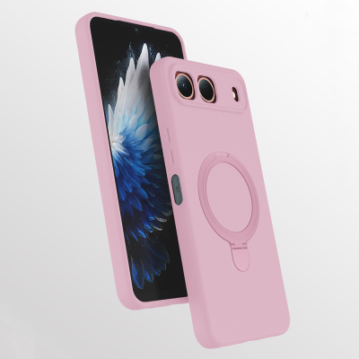 Tecno Spark 40 5G Case with M-safe Charging Stand and Zore Samara Cover - 2
