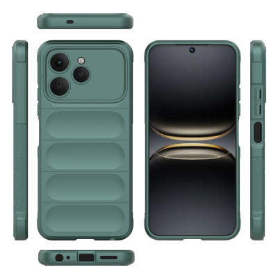 Tecno Spark 40 Case Flexible TPU Hollow Back Surface Design Zore Ethnic Silicone Cover - 27