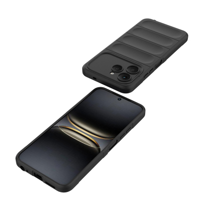 Tecno Spark 40 Kılıf Esnek TPU Oyuklu Arka Yüzey Tasarımlı Zore Etnik Silikon Kapak - 23