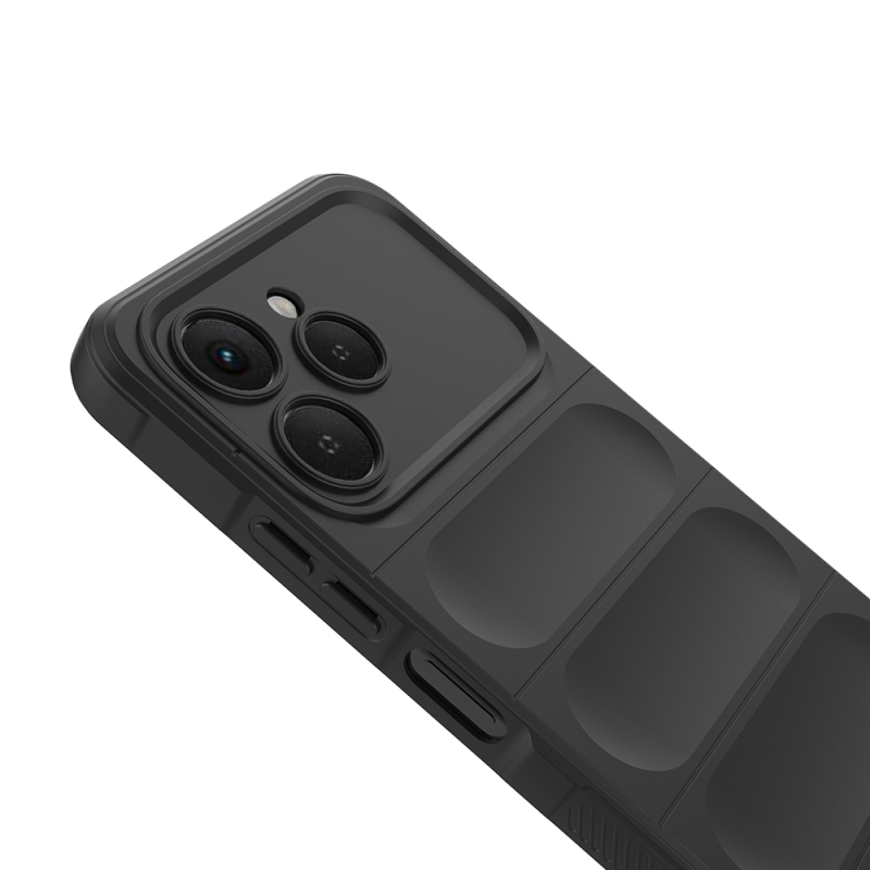 Tecno Spark 40 Kılıf Esnek TPU Oyuklu Arka Yüzey Tasarımlı Zore Etnik Silikon Kapak - 9