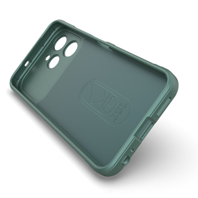 Tecno Spark 40 Kılıf Esnek TPU Oyuklu Arka Yüzey Tasarımlı Zore Etnik Silikon Kapak - 14