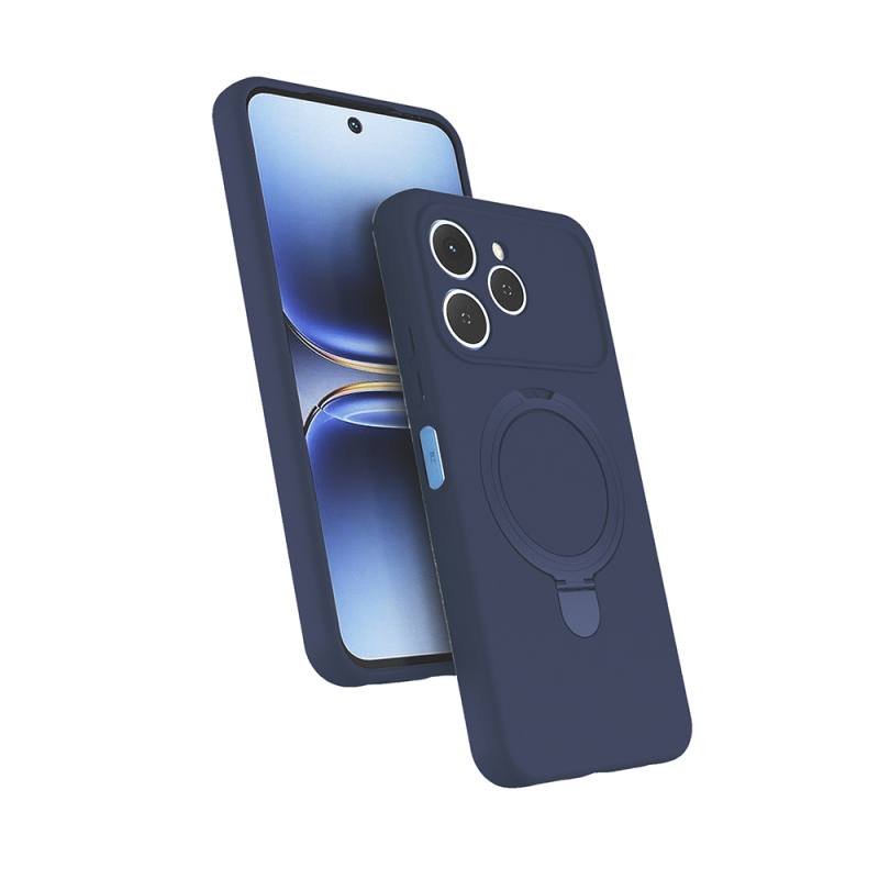 Tecno Spark 40 Kılıf M-safe Şarj Özellikli Standlı Zore Samara Kapak - 3