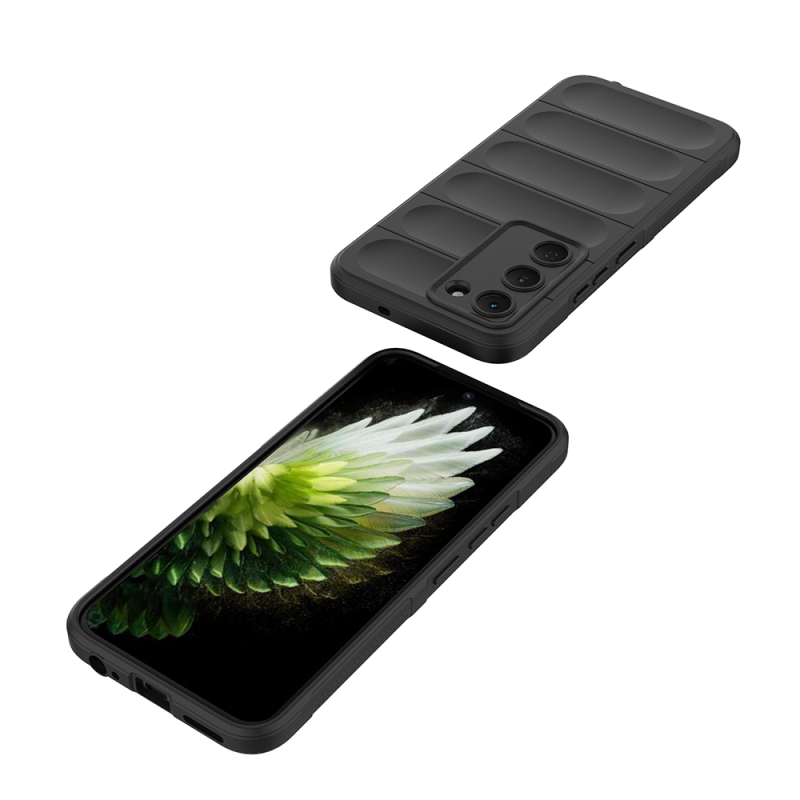 Tecno Spark 40 Pro Kılıf Esnek TPU Oyuklu Arka Yüzey Tasarımlı Zore Etnik Silikon Kapak - 9