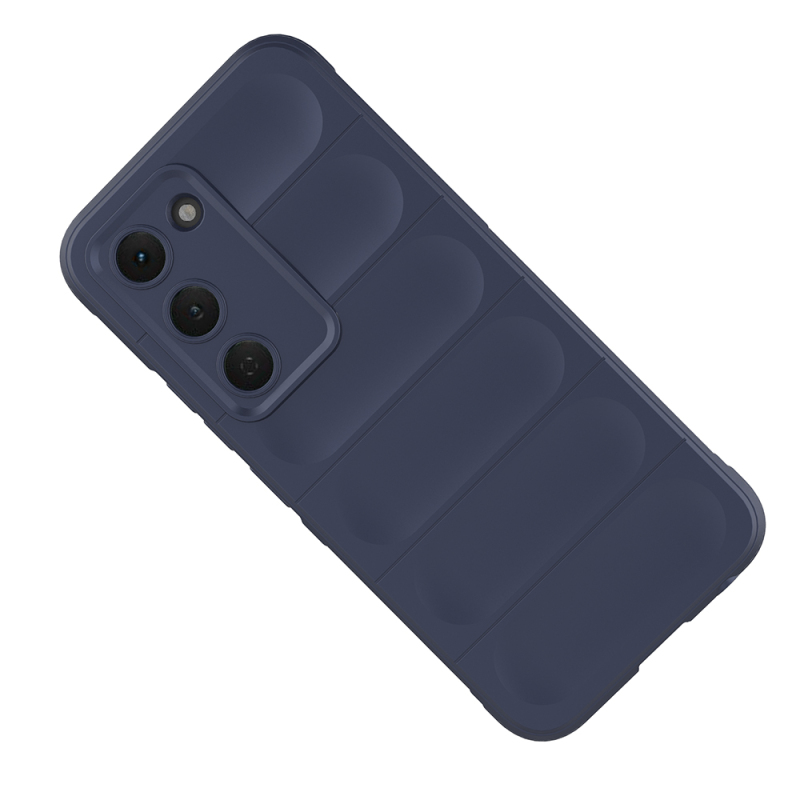 Tecno Spark 40 Pro Kılıf Esnek TPU Oyuklu Arka Yüzey Tasarımlı Zore Etnik Silikon Kapak - 14