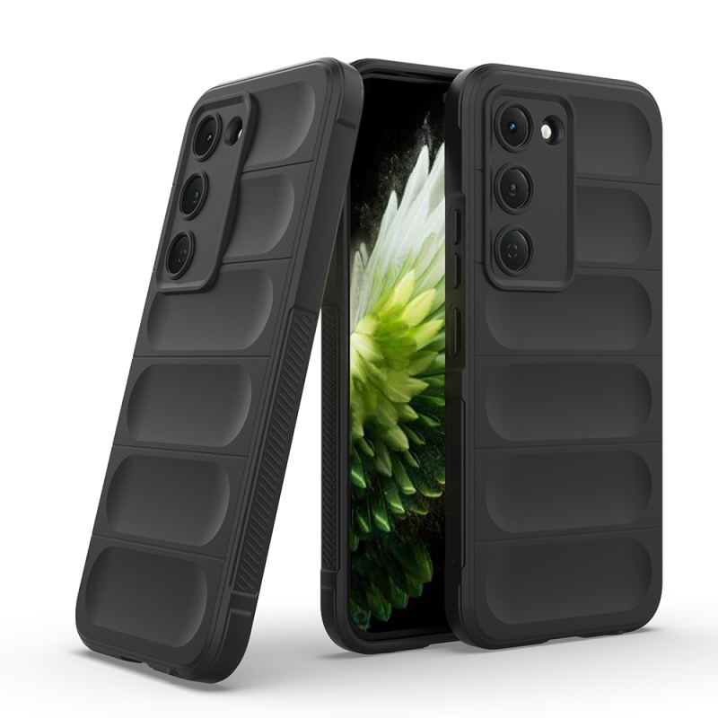 Tecno Spark 40 Pro Kılıf Esnek TPU Oyuklu Arka Yüzey Tasarımlı Zore Etnik Silikon Kapak - 5