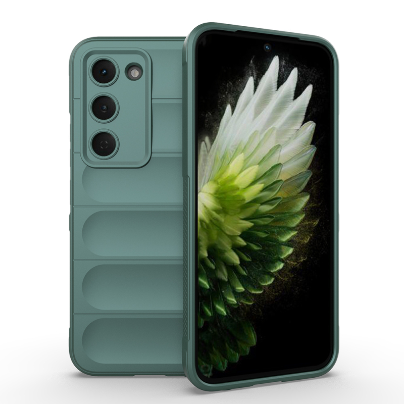 Tecno Spark 40 Pro Kılıf Esnek TPU Oyuklu Arka Yüzey Tasarımlı Zore Etnik Silikon Kapak - 1