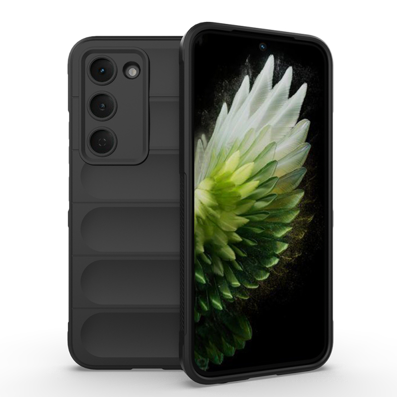 Tecno Spark 40 Pro Kılıf Esnek TPU Oyuklu Arka Yüzey Tasarımlı Zore Etnik Silikon Kapak - 4