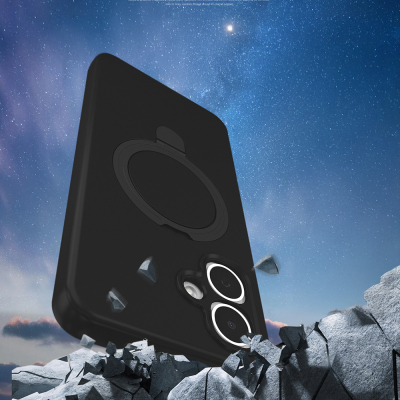 Tecno Spark Go 2 Case M-safe Charging Stand Zore Samara Cover - 6