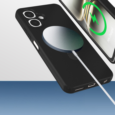 Tecno Spark Go 2 Case M-safe Charging Stand Zore Samara Cover - 7