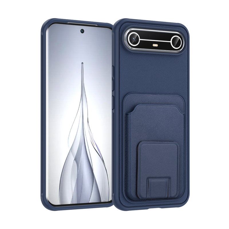 Tecno Spark Slim 5G Case with Card Holder TPU Zore Bikart Cover - 5