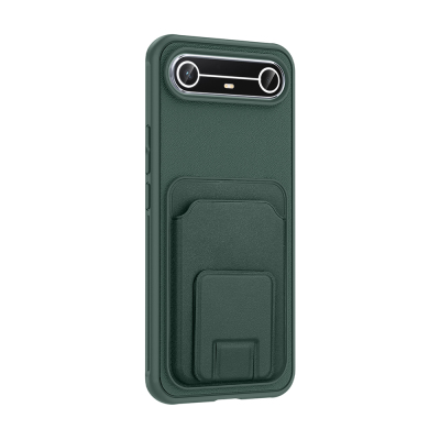 Tecno Spark Slim 5G Kılıf Kartlıklı TPU Zore Bikart Kapak - 10