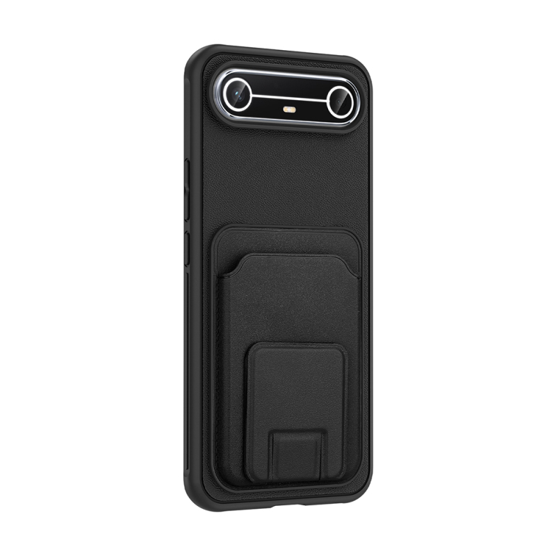 Tecno Spark Slim 5G Kılıf Kartlıklı TPU Zore Bikart Kapak - 13